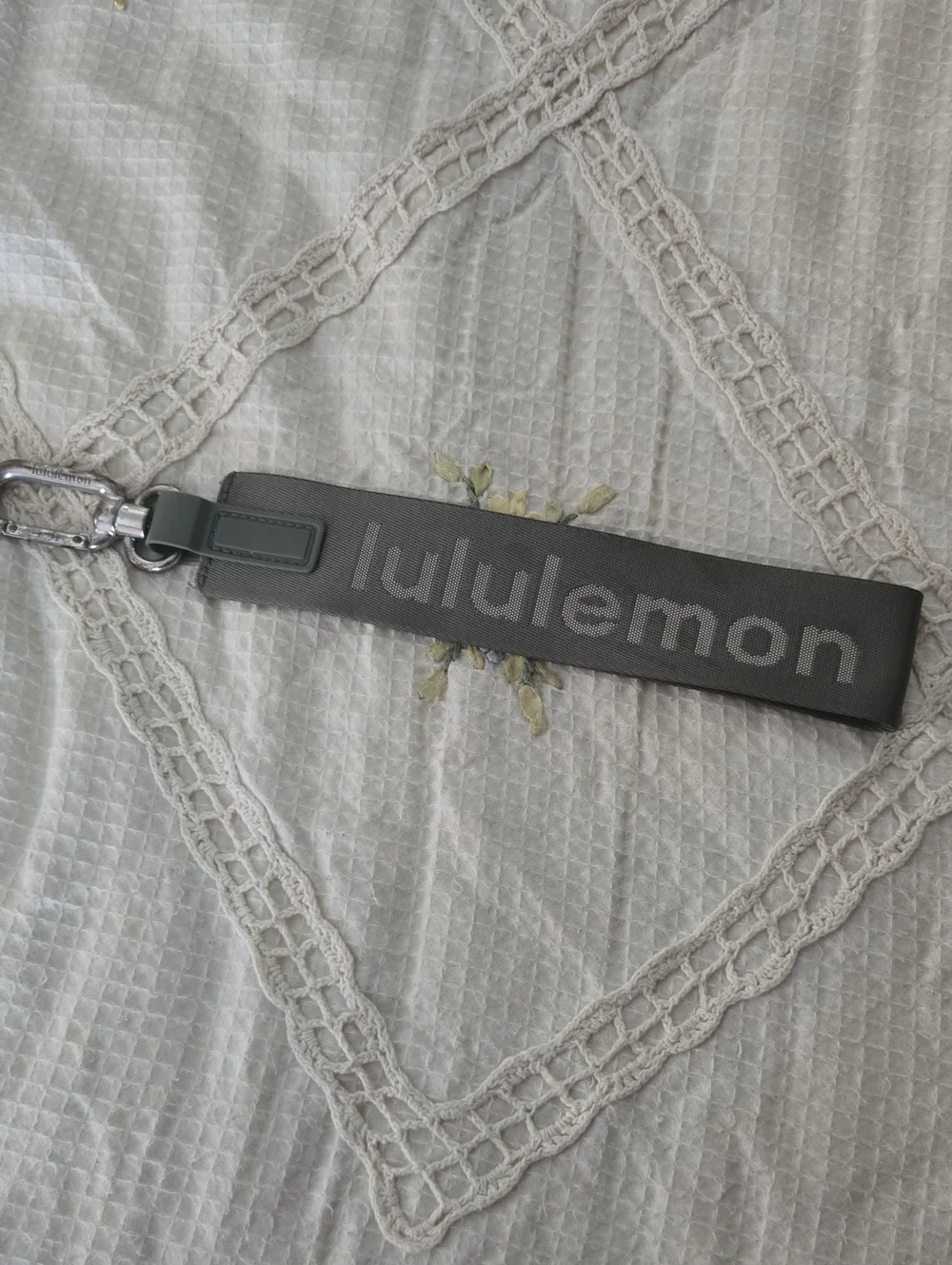Lulu Lemon Key Chain